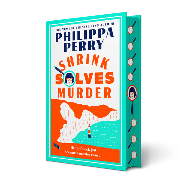 Shrink Solves Murder - SIGNED INDIE EXCLUSIVE EDITION with beautiful sprayed edges