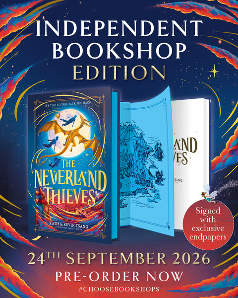 SIGNED INDIE The Neverland Thieves - PRE-ORDER FOR 24/9/26